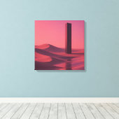 Synthetic Dunes キャンバスプリント (インサイチュ (ウッドフロア))