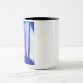 Synthwave Motorcycle Mug マグカップ (中央)
