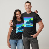 Synthwave outun retrowave futuresynth sci fi 80 tシャツ (ユニセックス)