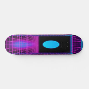 Synthwave Shred版1 スケートボード