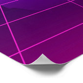 Synthwave Space: Retrowave ポスター (角)