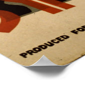 Syphilis Crippler素晴らしヴィンテージWPAヘルスポスター ポスター (角)