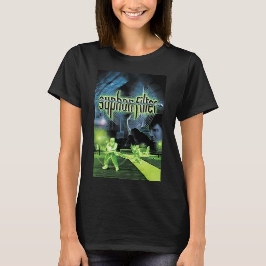 Syphon Filter メインカバーアート - PSX Tシャツ (正面)