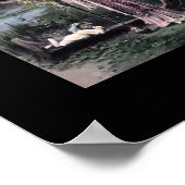 SYRACUSEヴィンテージアルファベット文字名アート ポスター (角)