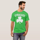 Syracuse St Patricks Day Parade Irish Shamrock Tシャツ (正面フル)