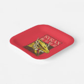 Syrax新年 | 新年快乐 ペーパープレート (傾斜あり)