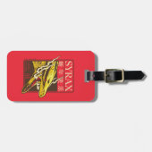 Syrax新年 | 新年快乐 ラゲッジタグ (正面横)