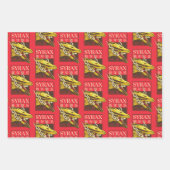 Syrax新年 | 新年快乐 ラッピングペーパーシート (正面3)