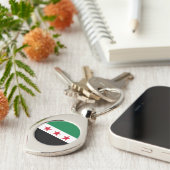 Syria Flag キーホルダー (側面)