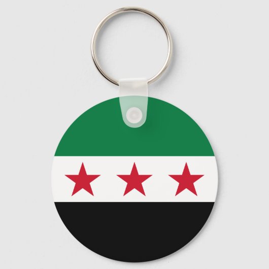 Syria Flag キーホルダー (正面)