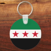 Syria Flag キーホルダー (正面)