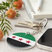 Syria Flag キーホルダー (正面右)
