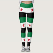 Syria Flag レギンス (正面)