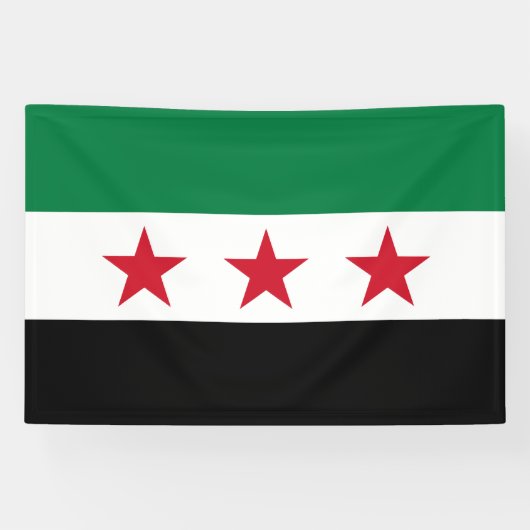 Syria Flag 横断幕 (横)