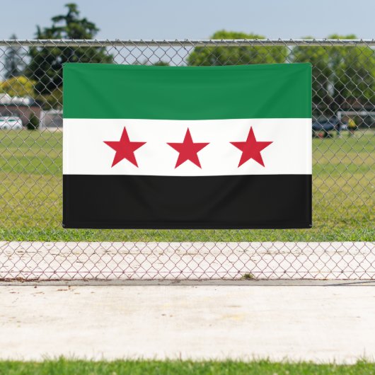 Syria Flag 横断幕 (インサイチュ)