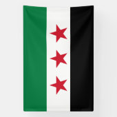 Syria Flag 横断幕 (縦)
