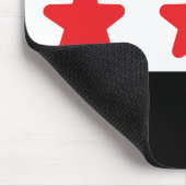 Syria flag pad mouse マウスパッド (コーナー)