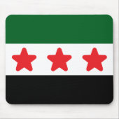 Syria flag pad mouse マウスパッド (正面)