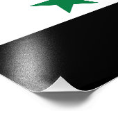 Syria Old Flag フォトプリント (角)