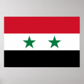 Syria Old Flag ポスター (正面)
