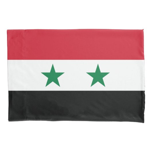 Syria Old Flag 枕カバー (正面)
