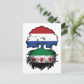 Syrian Dutch Roots and Crown Tree ポストカード (スタンド正面)