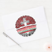 Syrien Syrisch Schweizer Baum Wurzel ラウンドシール (封筒)