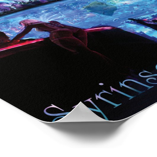 Syrinscape Cyberpunk Disco ポスター (角)