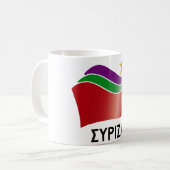 SYRIZA コーヒーマグカップ (正面左)