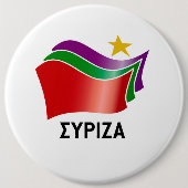 SYRIZA 缶バッジ (正面)