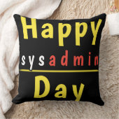 Sysadmin日 – ハッピーバースデーSYSADMIN クッション (ブランケット)