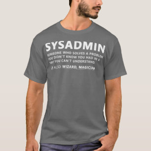 sysadmin おもしろい admin意味sysadmin名詞 tシャツ