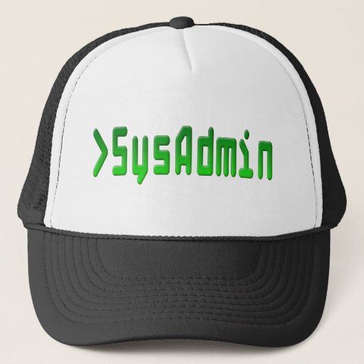 SysAdmin キャップ (正面)