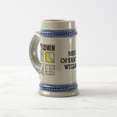 Sysadmin – システム管理者 ビールジョッキ (正面左)