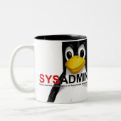SYSADMIN ツートーンマグカップ (左)