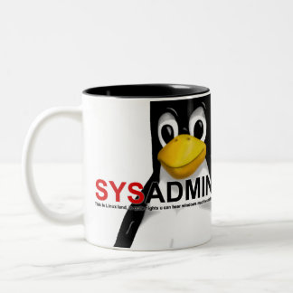 SYSADMIN ツートーンマグカップ