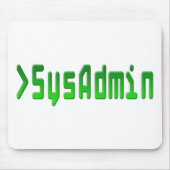 SysAdmin マウスパッド (正面)