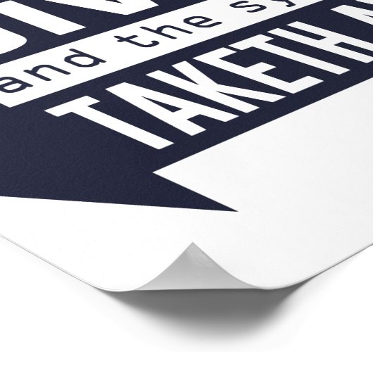 Sysadmin GivethとTaketh 遠くに ポスター (角)