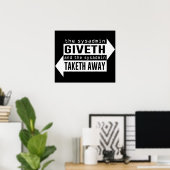 Sysadmin GivethとTaketh 遠くに ポスター (ホームオフィス)