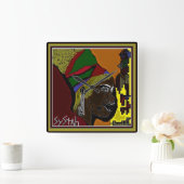 SYSTAH TIMECLOCK スクエア壁時計 (ホーム)