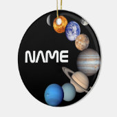 System 太陽の Montage JPLの写真 – 名カスタマイズ前 セラミックオーナメント (左)