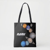 System 太陽の Montage JPLの写真 – 名カスタマイズ前 トートバッグ (正面)