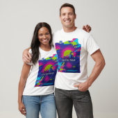 SYSTEM ERROR – グリッチ サンセット マウンテン Tシャツ (ユニセックス)