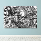 System Loop キャンバスプリント (インサイチュ (ウッドフロア))