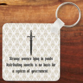 System of Government Keychain キーホルダー (裏面)