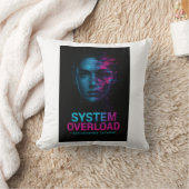 System Overload – Consciousness Exceeded Glitch クッション (ブランケット)