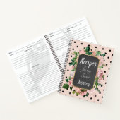 Syster Pink パーソナライズされた Notebookのレシピ ノートブック (内部)