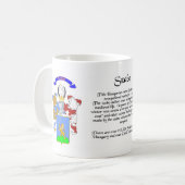 Szaboの家紋のマグ コーヒーマグカップ (正面左)