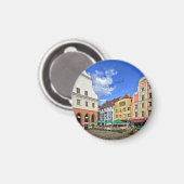 Szczecin，ポーランドの街並 マグネット (正面/裏面)