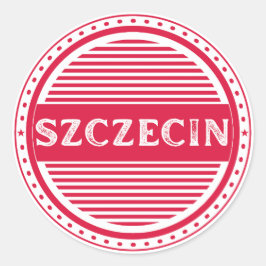 Szczecin City Pride Emblem – Polish Identity ラウンドシール